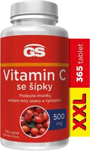 GS Vitamín C se šípky 365 tablet