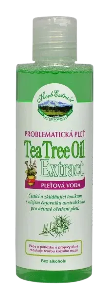 HERB EXTRACT - Odličovací voda na problematickou pleť s TTO 200 ml