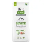 Brit Care Dog Sustainable Senior Chicken & Insect 12 kg | Granule pro psy