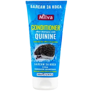 MILVA Kondicionér po šamponu chinin 200 ml