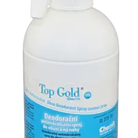 TOP GOLD Deodorační antimikrobakteriální sprej do obuvi a na nohy 500 ml