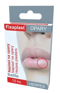 FIXAPLAST Náplast HERPES na opary 15 ks