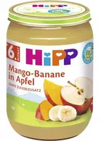 HIPP BIO Jablka s mangem a banány 190 g