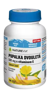 NATUREVIA Pupalka dvouletá 500 mg + vitamin E 90 kapslí