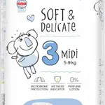 BELLA Baby HAPPY Soft&Delicate Midi 50 ks