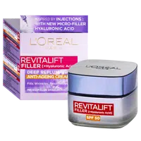 L'ORÉAL PARIS Revitalift Filler Denní krém proti stárnutí SPF 50 50 ml