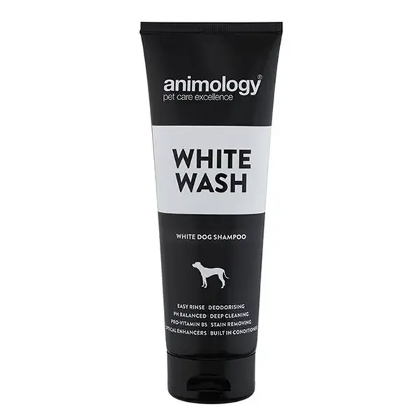 Šampón pro psy na bílou srsrt Animology White Wash, 250ml | P1393