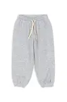 Dětské kalhoty Konges Sløjd LOU SWEAT PANTS OCS šedá barva, KS103867
