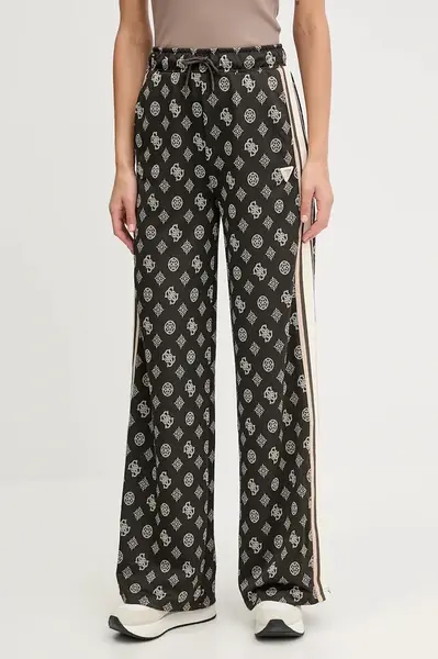 Tepláky Guess PEONY dámské, béžová barva, V5YB10 K0282