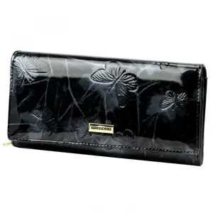 Dámská kožená peněženka černá - Gregorio Ibojka