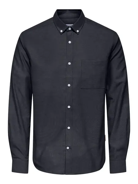 Only & Sons Košeľa 'ONSAlvares'  námornícka modrá