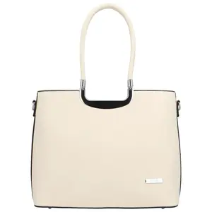 Dámská kabelka do ruky pudrová - Delami Bella Rosa