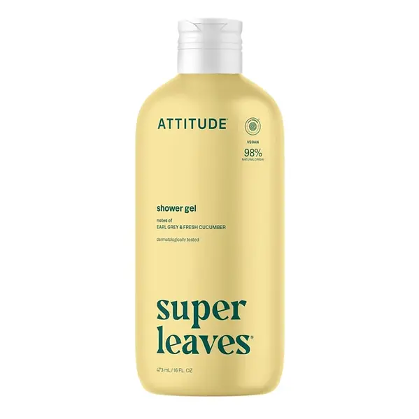 ATTITUDE Super leaves sprchový gél earl grey & uhorka 473 ml