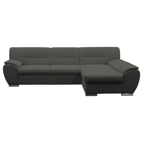 MID.YOU ROHOVÁ SEDAČKA, textil, šedá