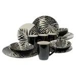 Creatable KOMBINOVANÁ SOUPRAVA TROPICANA BLACK 16dílné