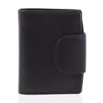 Pánská kožená peněženka černá - Delami Biser