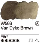 Akvarelová barva Mijello 15ml – 566 Vandyke Brown