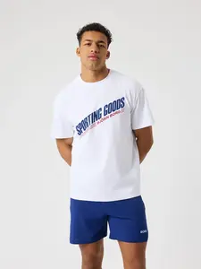 BJÖRN BORG Funkčné tričko  kobaltovomodrá / biela