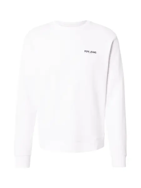 Pepe Jeans Mikina  čierna / biela