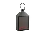 LED dekorácia lucerna COZY WARM 55x30 cm, čierna