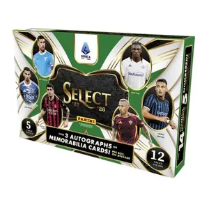 2025-2026 Panini Select Serie A Hobby Box - fotbalové karty