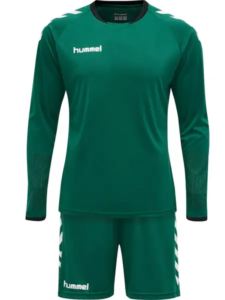 Hummel Tréningový komplet  tmavozelená / biela