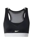 Reebok Športová podprsenka  čierna / biela