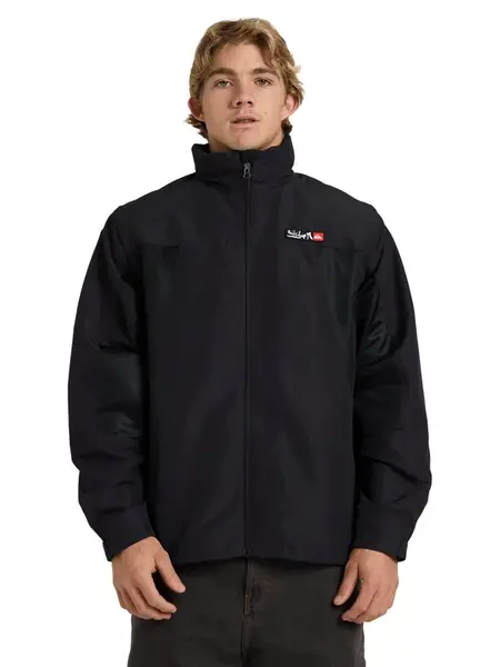 QUIKSILVER Outdoorová bunda  čierna