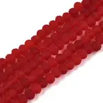 Transparent Glass Beads Strands