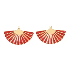 304 Stainless Steel Enamel Pendants