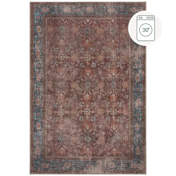 Flair Rugs TKANÝ KOBEREC, 115/170 cm červená
