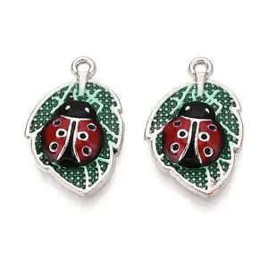 Alloy Enamel Pendants