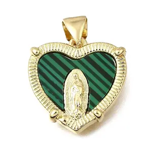 Brass Acrylic Pendants