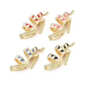 Alloy Enamel Pendants
