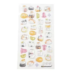Plastic 3D Puffy Stickers