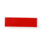 Plastic Adhesive Back Bar Pins with Platinum Iron Pins