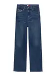 Tommy Jeans Džínsy 'High Rise Slim Straight'  modrá denim