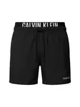 Calvin Klein Plavecké šortky  čierna / biela