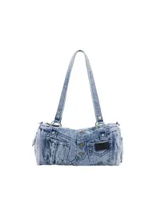 Desigual Kabelka na rameno  modrá denim
