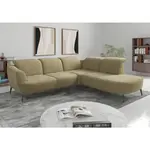 Sit & More ROHOVÁ SEDAČKA, textil, olivově zelená