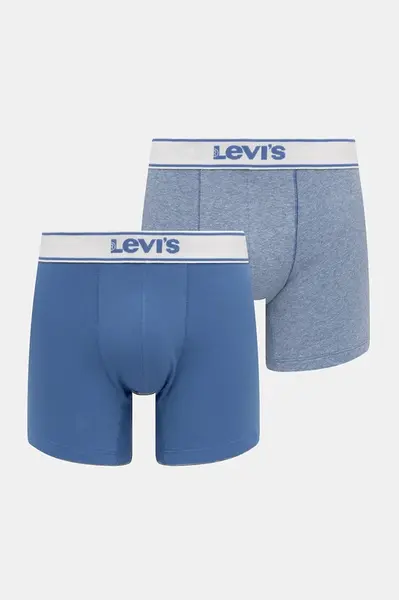 Levi's boxerky pánské bavlněné s elastanem 2-pack