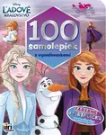 100 samolepiek s maľovankami Ľadové kráľovstvo