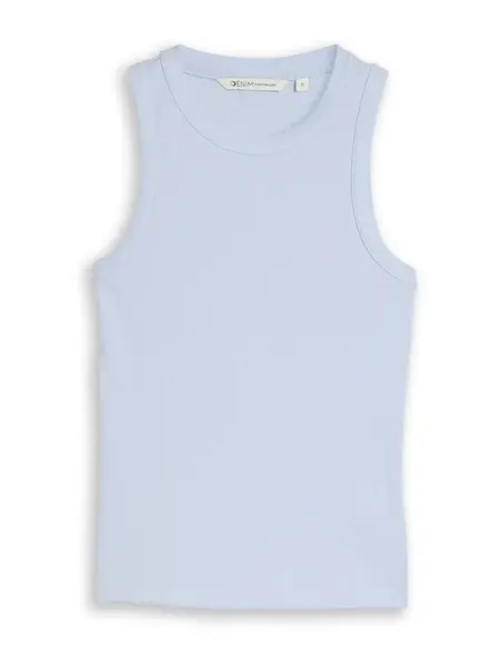 TOM TAILOR DENIM Top  svetlomodrá