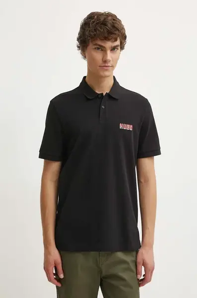 HUGO  Bavlněné polo tričko