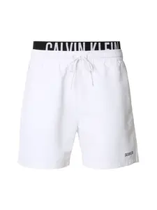 Calvin Klein Plavecké šortky 'Intense Power'  čierna / biela