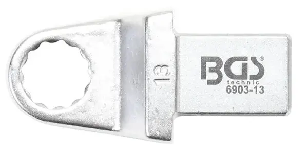 BGS technic Nástrčný očkový klíč | 13 mm | upnutí 14 x 18 mm (BGS106903-13)