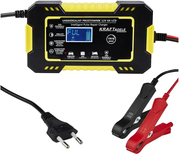 KRAFT&DELE Nabíječka 12 V, 6 A KD1290
