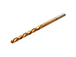 BGS Technic BGS 2726-4 Spirálový levotočivý vrták HSS 4,0 mm s válcovou stopkou, TiN