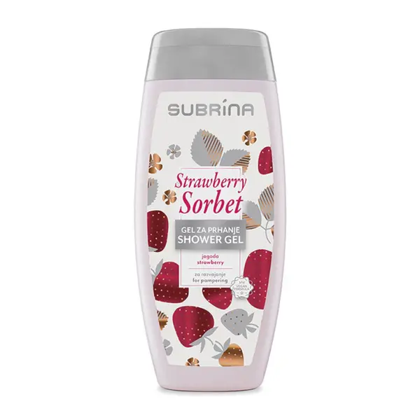 Sprchový gel Subrina Strawberry Sorbet - jahoda, 250 ml (081331)