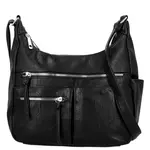 Dámská crossbody kabelka černá - Firenze Kaisa